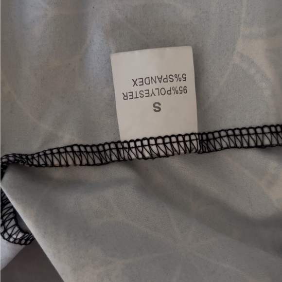 Elegant  Black  and Orange Long Sleeve Dress - Picture 6 of 7